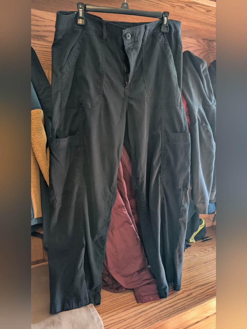American Eagle Outfitters Blue Cargo Pants - Utility Style